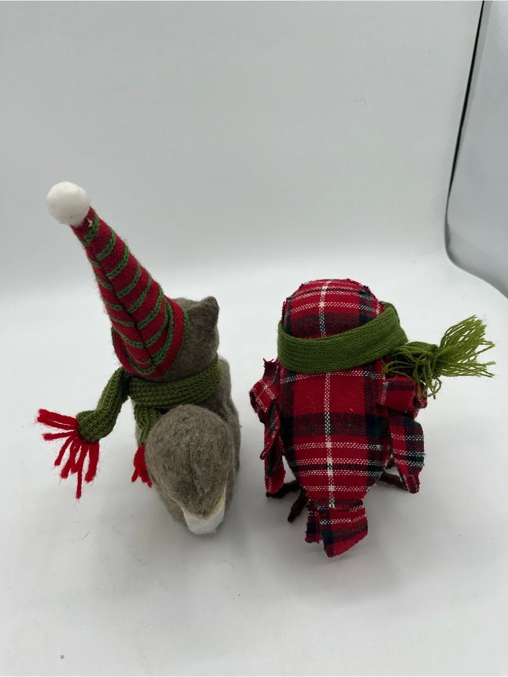 Wondershop winter Christmas squirrel &2013 feathery friend owl decorative set
